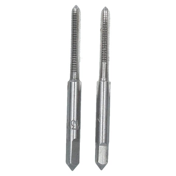 M3 x 0.5mm Metric Tap Set, Tungsten Steel, Taper and Plug Thread Cutter TD034