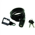 thumbnail image 2 of Ventura Spiral Cable Integrated key Lock, Black, 2 of 2