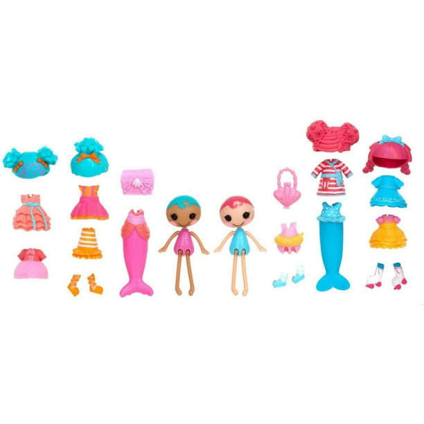 Lalaloopsy Minis Style 'N' Swap Multipack Doll, Mermaid - Walmart.com