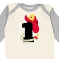 thumbnail image 4 of Inktastic Fireman 1st Birthday Boys or Girls Long Sleeve Baby Bodysuit, 4 of 5