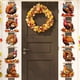 thumbnail image 1 of Xihbxyly Pavo de Acción de Gracias para Puerta, Decoración para Festivales de Otoño, Diseño Multicolor, Fácil de Instalar, Ambiente Festivo Cálido, Perfecto para Hogares y Restaurantes, 26,4 X 20 X 2, 1 of 6