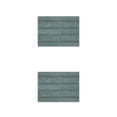 thumbnail image 2 of Yuarrent Alfombra de baño elegante y duradera de tela para un aspecto moderno alfombra absorbente antideslizante para suelo de baño verde agua agua verde 43*61 2piezas, 2 of 6