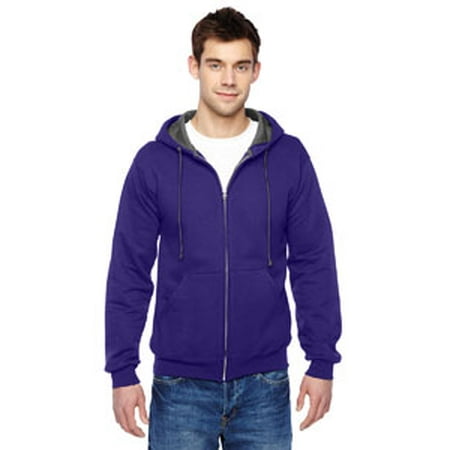 - Fruit of the Loom Adult 7.2 oz. SofSpun® Full-Zip Hooded Sweatshirt