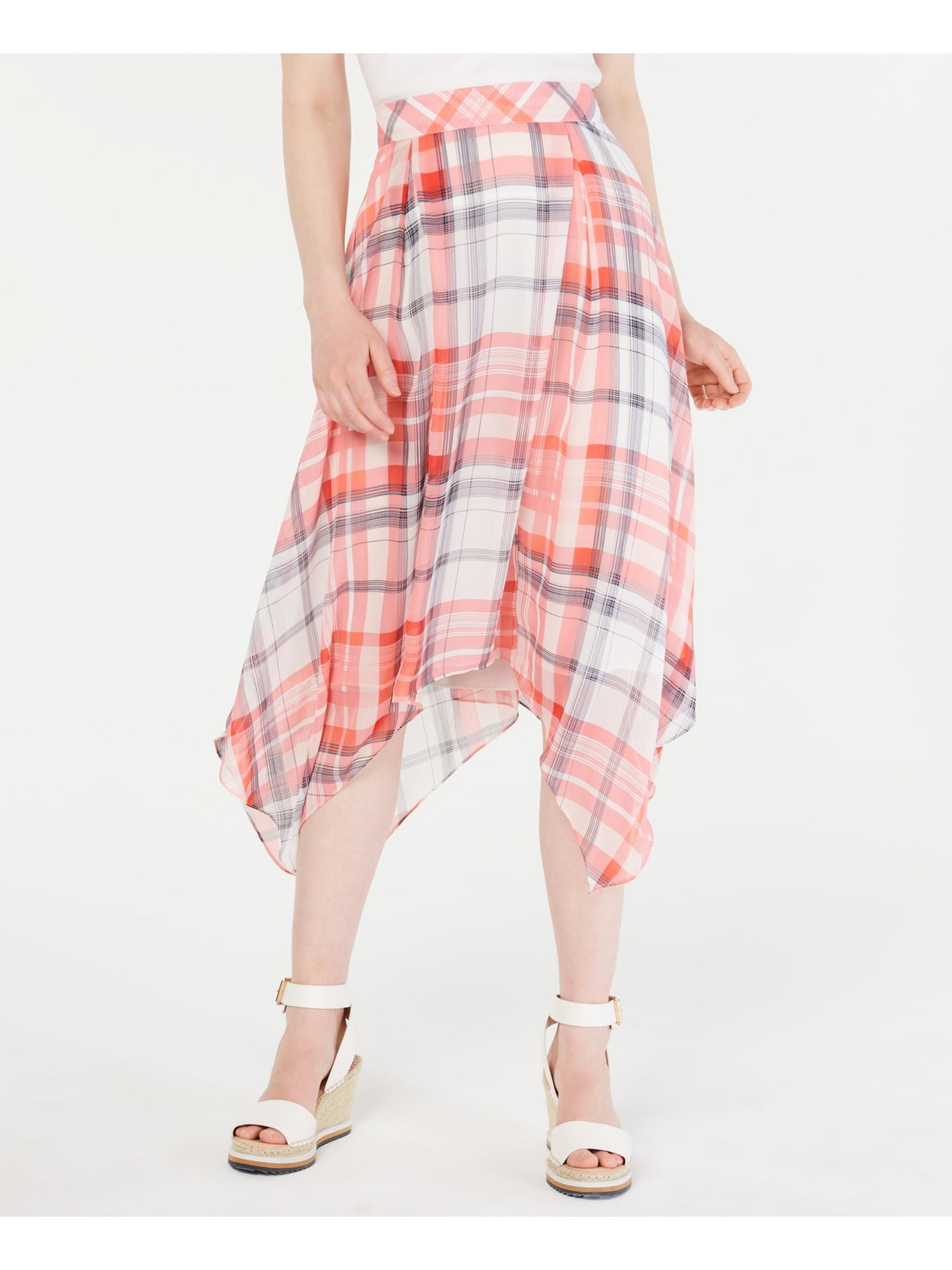 Tommy Hilfiger Womens Plaid 