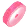 thumbnail image 3 of Unique Bargains Twisted Nylon Twine Thread Beading Cord 2mm 13M/43 Feet Extra Strong Braided Nylon String, Hot Pink, 3 of 6