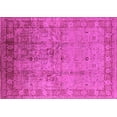 thumbnail image 1 of Ahgly Company Indoor Rectangle Oriental Pink Industrial Area Rugs, 2' x 4', 1 of 4