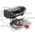 Vevor 90 Watt Mini Benchtop Miter Saw with Counter Clamp, Includes 2