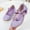 F-88Purple, variant on ZHOGXU Big Girls Dance Shoes Soft Sole Non Sequins Design Snap Closure Comfortable Fashion Performance Shoes Blue 4-4.5 Years
