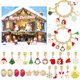 thumbnail image 1 of Calendario de Adviento de Navidad para niñas, pulsera con cuenta atrás, caja de regalo, 2024, 1 of 4