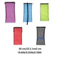 thumbnail image 2 of Sac Filet de Natation Pochette de Rangement Professionnelle Type à Cordon Contenant pour Palmes Plongée en Apnée Kayak Bateau Fournitures sous-Marines Rouge, 2 of 7
