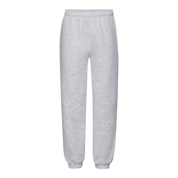 Fruit of the Loom Boys/Girls Premium Heather Elasticated Cuff Sweatpants