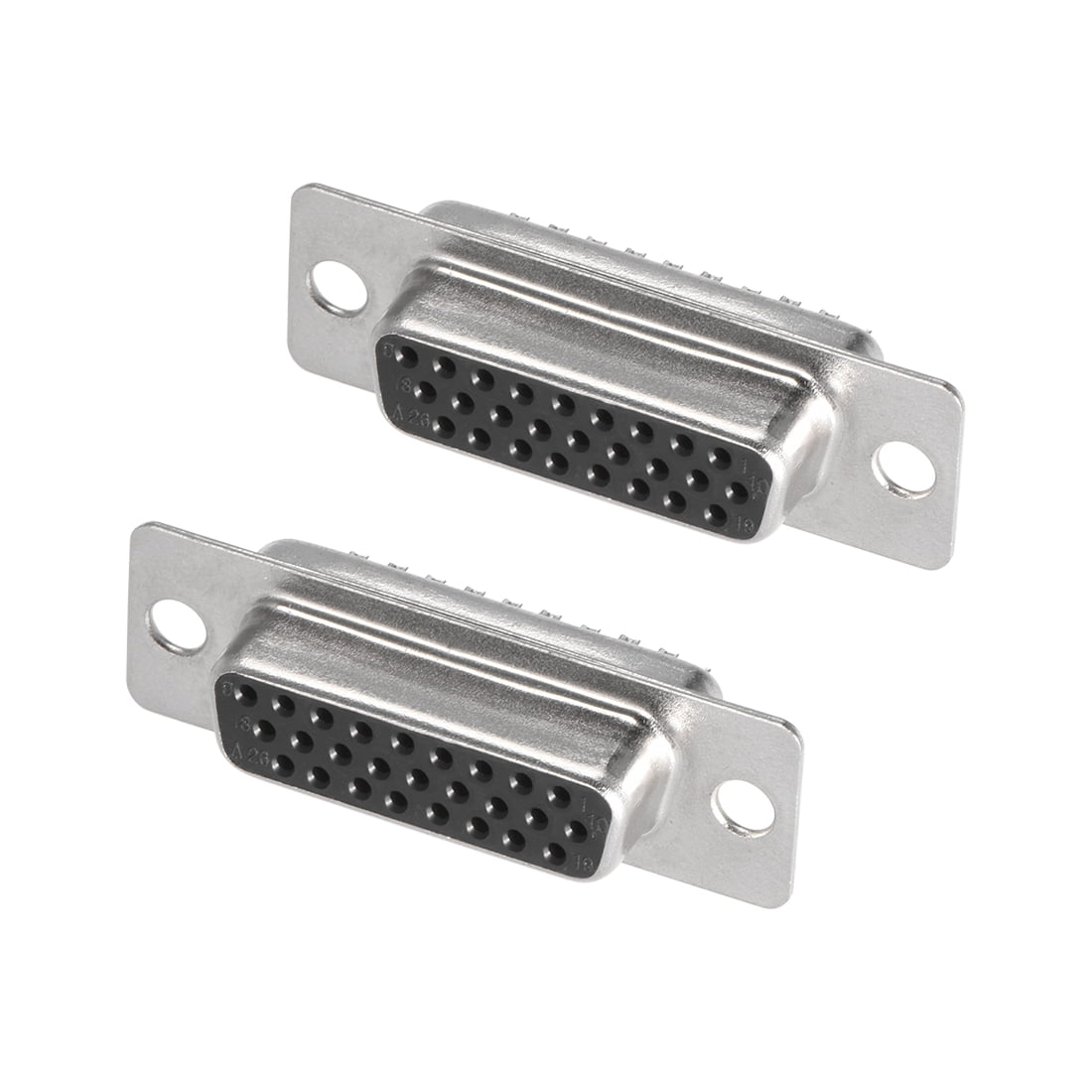 D-sub Connector DB26 Female Socket 26-pin 3-row Port Terminal Breakout ...