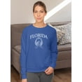 thumbnail image 2 of Florida Basketball Team Sweatshirt Women -Image by Shutterstock, Female Medium, 2 of 4