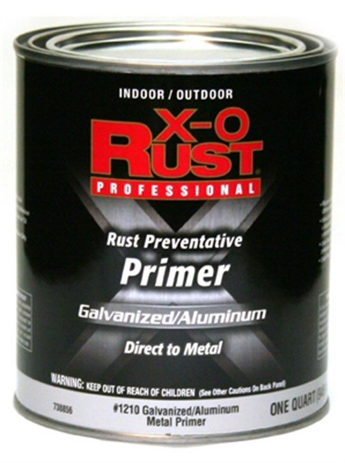 Metal Primer, Waterborne Galvanized/Aluminum, 1Qt.