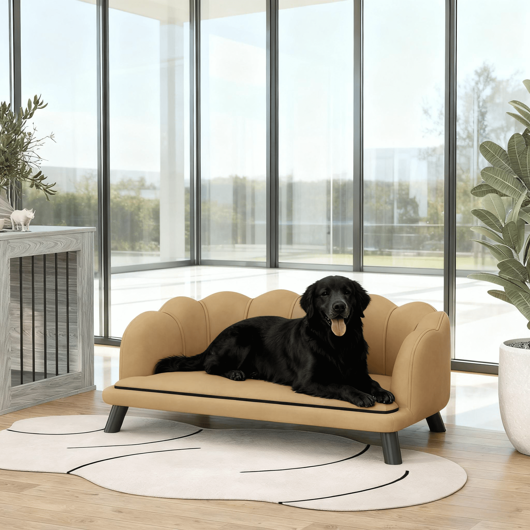 Pet Sofa Bed Couch with Storage