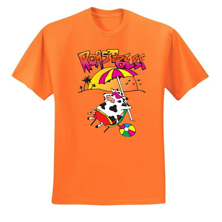 Roast Beef Beach Cow Funny Dustin Costume Idea Stranger Mens Pop Culture Graphic (Best Pop Culture T Shirts)