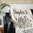 thumbnail image 2 of 30th Birthday Gifts for Women, Chapter 30 Blanket, 30 Year Old Bday Gifts for Women, Daughter, Friend, 1995 30th Birthday Decorations for Her, Turning 30 Throw Blankets, 2 of 7