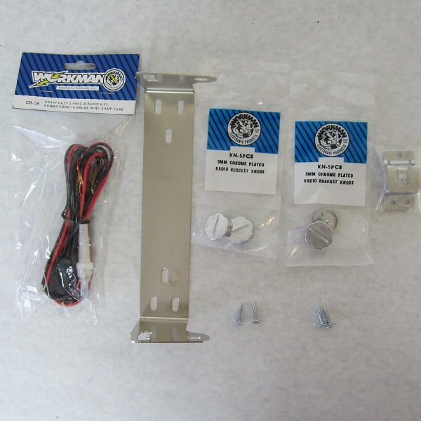 Cobra 148GTL Chrome CB Radio Mounting Bracket (DX1C,CB3A,SOMC,KN5PC