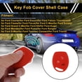 thumbnail image 2 of Unique Bargains Red TPU Silicone Car Key Case for Ford Courier  - 3 Buttons Remote Control Key Fob Case, 2 of 6