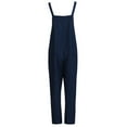 thumbnail image 6 of Kiplyki Fall Ladies Pants Women Strap Jumpsuit SNew Style Solid Color Pocket Jumpsuit Female, 6 of 6