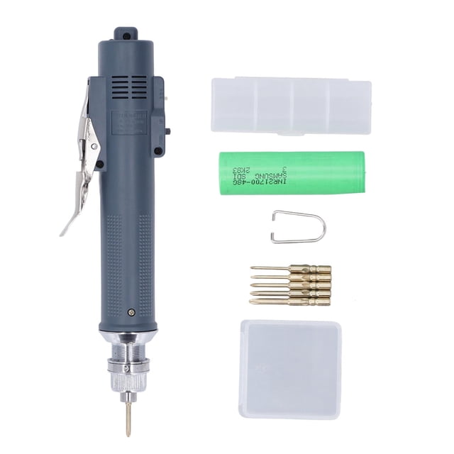 Uadme Kit De Destornillador Eléctrico Inalámbrico, Destornillador Preciso En Línea, Destornillador De Torsión Ajustable De Grado Industrial CW CCW