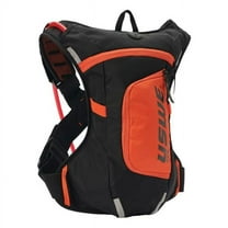 USWE 2043438 4L Moto Hydro Hydration Pack - Black & Factory Orange