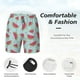 thumbnail image 3 of Fotbe Watermelon Traje de Baño para Hombre – Shorts de Natación de Secado Rápido con Forro y Bolsillos-Large, 3 of 6