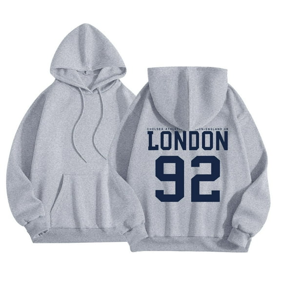 Sweatshirt for Women Quarter Zip Y2K Style Hoodie Women's Casual Hooded Sweatshirt Long Sleeve Pullover Hoodie With Print For Daily Wear In Spring Fall Winter Basic Style