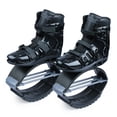 thumbnail image 3 of Joyfay Jumping Shoes X-Large Fitness Bounce Boots for Unisex Children Adults Black Shell 3pcs Buckles 3pcs Gray Springs, 3 of 8