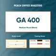 thumbnail image 2 of Local Peach Coffee Roasters, GA 400 Blend, Medium Roast, Whole Bean Coffee, 8oz, 2 of 6