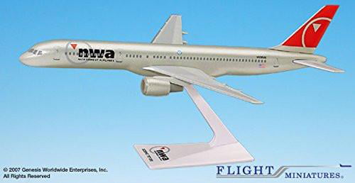Flight Miniatures Northwest Airlines NWA 1989 Boeing 757-200 1:200 Scale Model 