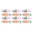 thumbnail image 4 of Clips De Papel, Clips De Papel Pequeños Electrochapados Bicolores Para La Oficina ANGGREK Clips de papel, 4 of 8