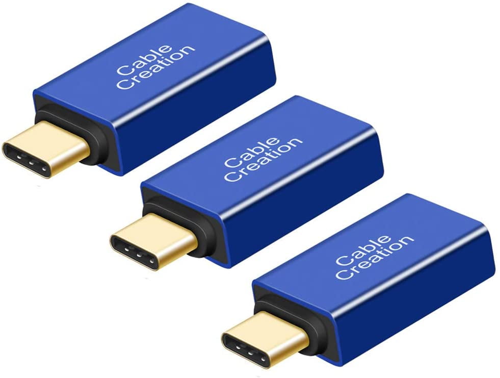 USBC to USB 3.0 Adapter[3Pack], CableCreation USB Type C (Male) to