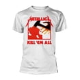 thumbnail image 1 of Metallica - Camiseta Kill Em All para Adultos Unisex (Blanco), 1 of 2
