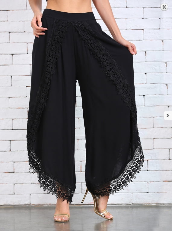 Women's Lace Harem Pants Long Pants 