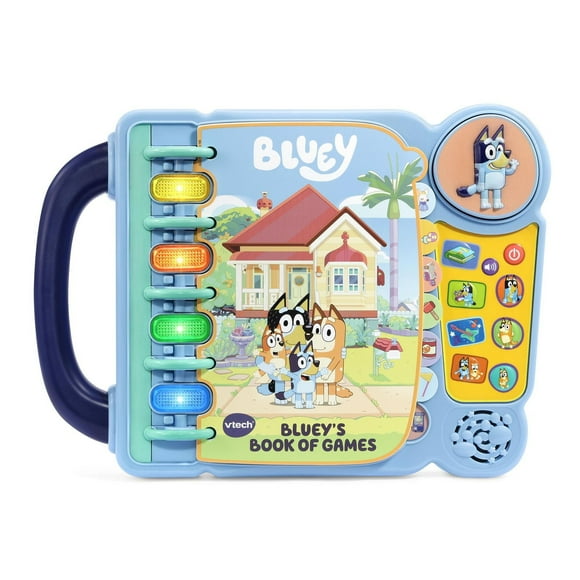 VTech® Bluey™ Bluey's Book of Games - English Version, 3-6 Years
