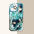 thumbnail image 3 of Funda de teléfono transparente de Anime Demon Slayer, carcasa trasera de silicona suave para iPhone 16 Pro Max 15 14 Plus 13 12 11 Pro XR XS X 8 7 SE 2020, 3 of 5