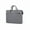 Gray, variant on Qiweii 14 Inch Unisex Laptop Shoulder Bag Crossbody Briefcase Water-Resistant Fabric For Business Travel Men Women Office Use