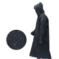 thumbnail image 3 of SWETRACE Outdoor Rain Poncho Square Waterproof Coat 1Set 52X31.5X0.08In, 3 of 10