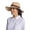 Natural, variant on Coolibar Women's Crochet Fedora - UPF 50+ Sun Protection - Playa in Magnolia Pink
