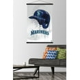 thumbnail image 2 of MLB Seattle Mariners - Drip Helmet 22 Wall Poster with Magnetic Frame, 22.375" x 34", 2 of 6