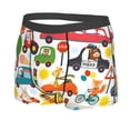 thumbnail image 2 of Haiem Transports with Animals Men's Boxer Briefs, Every Day Comfort Stretch Cotton Moisture-Wicking Underwear-X-Large, 2 of 9