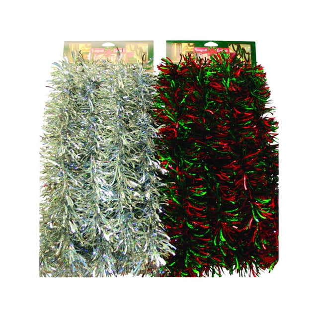Espumillón Garland FC Young Wave de PVC multicolor de 3 m (paquete de 6)