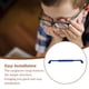 thumbnail image 5 of Qarigey Cordón para gafas, accesorio de fijación para gafas deportivas profesionales, accesorios de cordón, correa para gafas para exteriores Cadenas y cordones para anteojos Azul oscuro Qarigey AP010536-12, 5 of 6