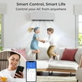 thumbnail image 4 of 28000 BTU Tri Zone WIFI Mini Split AC/Heating System, 20 SEER2 3 Zone 9000 + 9000 + 12000 BTU Ductless Split Air Conditioner with Pre-Charged Condenser & Heat Pump, 208-230V, 4 of 7