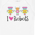 thumbnail image 4 of Inktastic Robot Lover Robotics Girls Baby Bodysuit, 4 of 5