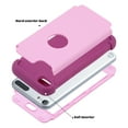 thumbnail image 5 of iPod Touch 6 Case,iPod Touch 5 Case,ULAK 3 Piece Shock Absorbing Case for Apple iPod Touch 5 6th Generation Hybrid Protective Silicon Hard Cover, 5 of 7