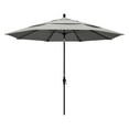 thumbnail image 1 of California Umbrella 11 ft. Fiberglass Double Vent Sunbrella Tilt Market Umbrella, 1 of 11
