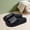 Black, variant on Women's Cloud Slides Comfy Pillow Slides for Men Soft EVA Recovery Slides Unisex Adults Quick Drying Slippers Thick Sole Open Toe Shower Shoes Lightweight Slip On Slides Sandals Summer Beach Sandals