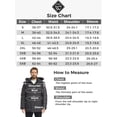 thumbnail image 5 of Wantdo Men's Recycled Puffer Jacket Insulated Winter Coat Quilted Winter Jacket with Removable Hood Dark Gray XL, 5 of 13